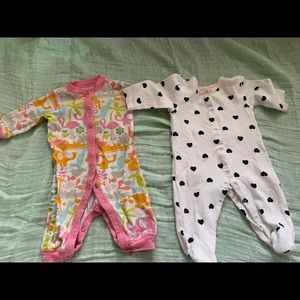 Sleeper and bodysuit